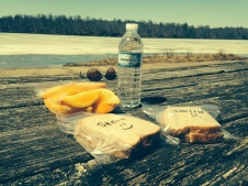 April 2015 - Enjoying a relaxing walk through the state park, taking in the many senses of spring about to break... the ice beginning to thaw, the birds chirping, the sun shining, and children playing by the water in their sweatshirts.